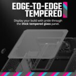 Cooler Master QUBE 500 Flatpack Mid Tower PC Case With Fully Modular Design, Vertical GPU Mount, E-ATX Support, Dual 280mm Radiator Compatibility, USB Type-C | BLACK