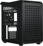 Cooler Master QUBE 500 Flatpack Mid Tower PC Case With Fully Modular Design, Vertical GPU Mount, E-ATX Support, Dual 280mm Radiator Compatibility, USB Type-C | BLACK