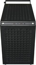 Cooler Master QUBE 500 Flatpack Mid Tower PC Case With Fully Modular Design, Vertical GPU Mount, E-ATX Support, Dual 280mm Radiator Compatibility, USB Type-C | BLACK