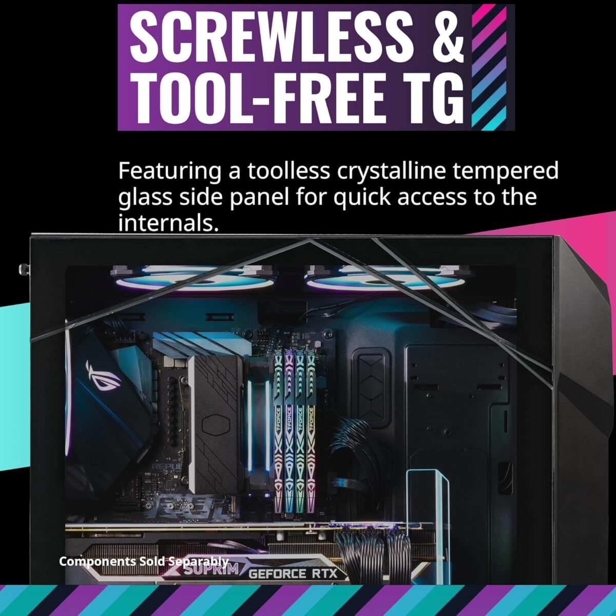 COOLER MASTER MASTERBOX TD500 V2 BLACK CASE