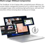 Lenovo ThinkBook 16 G8 IRL : Intel® Core 7 240H | 16GB DDR5 RAM; 512GB NVMe SSD | Intel® Graphics | 16-inch WUXGA IPS Display | Backlit English/Arabic Keyboard | Lenovo® Laptop Bag | DOS | Arctic Grey