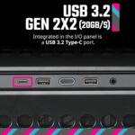 Cooler Master QUBE 500 Flatpack Mid Tower PC Case With Fully Modular Design, Vertical GPU Mount, E-ATX Support, Dual 280mm Radiator Compatibility, USB Type-C | BLACK