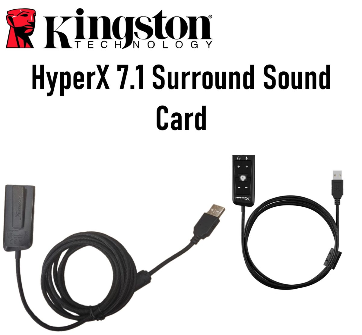 HyperX Cloud II Wired Gaming Headset 53mm Drivers USB 7.1 Surround Sound Passive Noise Cancellation Detachable Mic Aluminum Frame Over-Ear