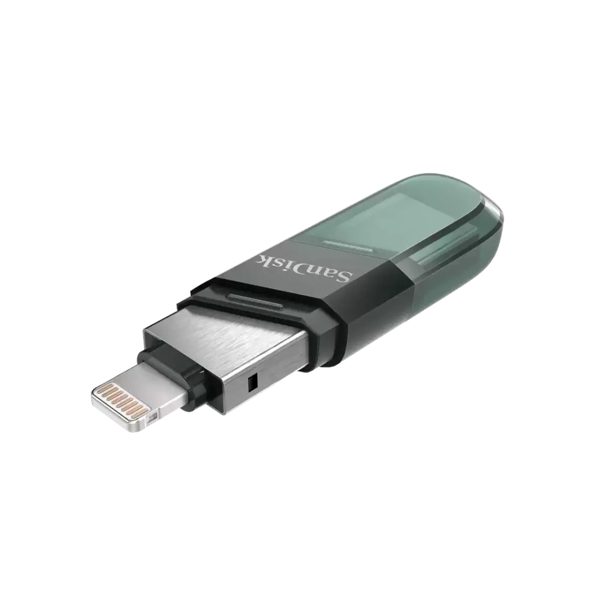 SanDisk iXpand Flash Drive Flip 64GB – Lightning + USB Type-A, USB 3.1 Gen 1, iPhone/iPad Storage Expansion (Sea Green) - Image 4