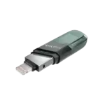 SanDisk iXpand Flash Drive Flip 64GB – Lightning + USB Type-A, USB 3.1 Gen 1, iPhone/iPad Storage Expansion (Sea Green) - Image 4