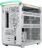 Cooler Master QUBE 500 Flatpack Macaron Edition Mid Tower PC Case With Fully Modular Design, Vertical GPU Mount, E-ATX Support, Dual 280mm Radiators, USB Type-C