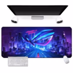 ASUS ROG Highway Extended Gaming Mousepad 90×40cm Copy Version, Large Desk Mat with Smooth Tracking Surface, Anti-Slip Rubber Base for Gaming & Work - Image 2