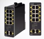 Cisco  Industrial Ethernet Switch With 8 PoE Ports, 2 GE SFP Uplinks, 180W PoE Budget, DIN Rail Mount, Web GUI Management | IE-1000-8P2S-LM