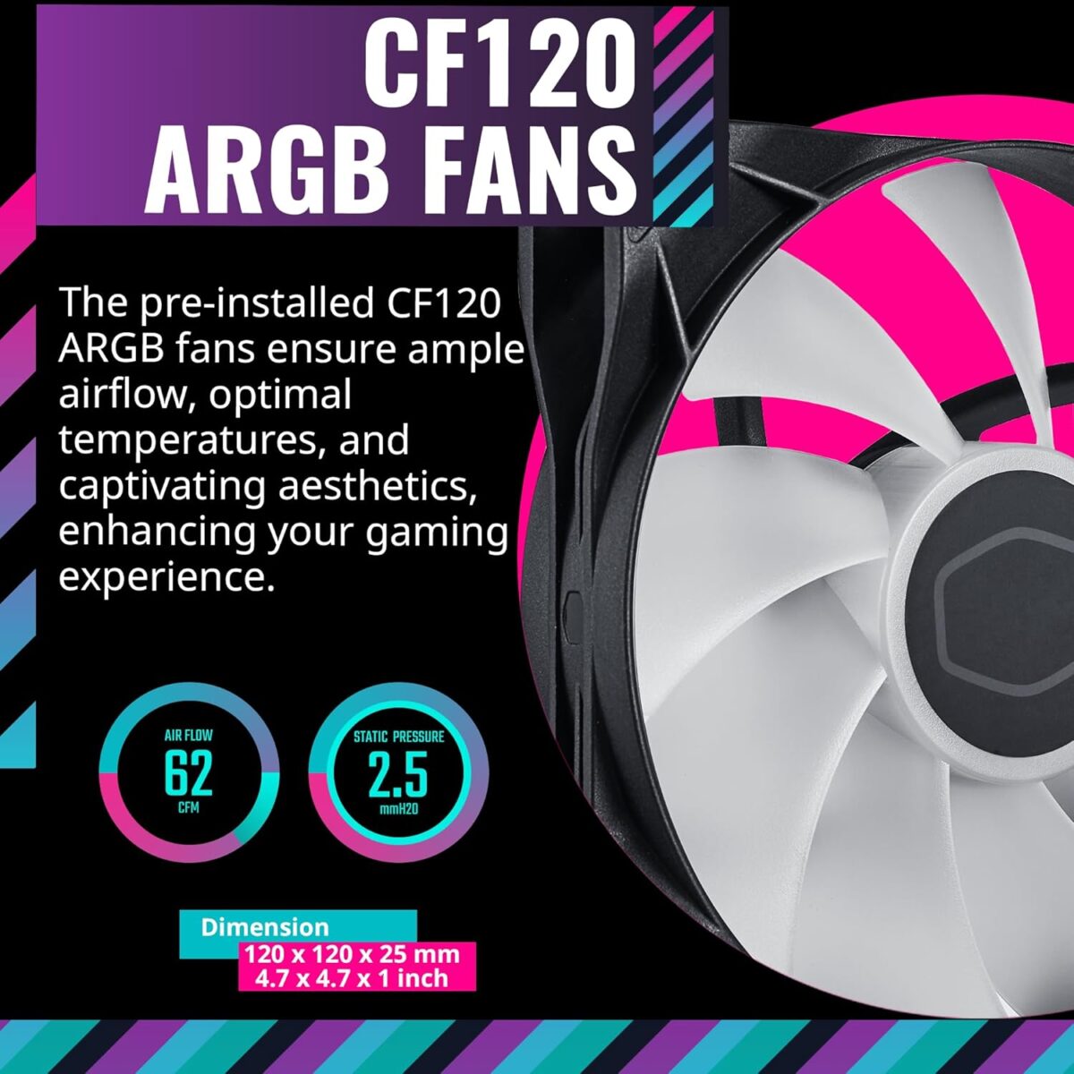 COOLER MASTER MASTERBOX TD500 V2 BLACK CASE