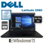 Dell Latitude 5580 Intel Core  i7-7600U | 8GB DDR4 RAM ; 256GB SSD | 15.6-inch HD IPS Display  | WINDOWS 11 