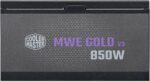 Cooler Master MWE Gold 850 V3  850W Fully Modular Power Supply With 80 Plus Gold Efficiency, ATX 3.1 / PCIe 5.1 ,  12V-2x6 PCIe 5.1 Cable, Zero-RPM Fan Mode | BLACK 