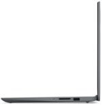 Lenovo IdeaPad 1 , Intel Core I3-1215U, 15.6 Inch FHD, 256GB SSD, 8 GB RAM DDR4-3200, Intel UHD Graphics, DOS – CLOUD Gray - 1 YEAR WARRANTY