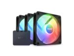 NZXT F120 RGB Core Fan Triple 120mm Case Fan - Black