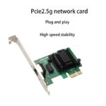 Intel I225 Chipset 2.5 Gigabit Ethernet PCI Express PCI-E Network Interface Card 10/100/1000/2500 Mbps RJ45 LAN Adapter