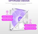 NZXT F120 RGB Core Triple Pack White - Image 7
