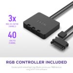 NZXT F120 RGB Duo Triple Pack - 3 x 120mm Dual-Sided RGB Fans with RGB Controller - BLACK - Image 7