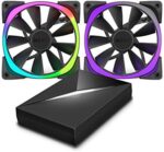 NZXT Aer RGB 2 Twin Starter KIT , 2x RGB Fans with HUE Controller