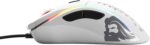 Glorious Gaming  D  Mouse RGB White Glorious Gaming Model D Wired Gaming Mouse - 68g Superlight Honeycomb Design, RGB, Ergonomic, Pixart 3360 Sensor, Omron Switches, PTFE Feet, 6 Buttons - Glossy White