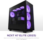 NZXT H7 Elite Premium ATX Mid-Tower PC Case (Black) - Image 7