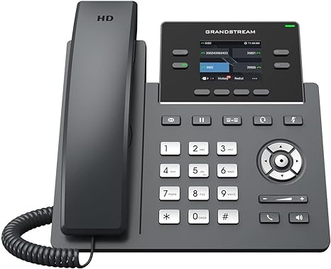 Grandstream  Carrier-Grade HD IP Phone WiFi - PoE GRP2612W, 4 dual-color line keys , TFT color LCD , 3-way conference (EHS) , Integrated dual-band WiFi