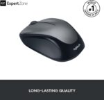LOGITECH M235 Wireless Optical Mouse  -Smooth optical tracking - USB Receiver - 2.4 GHz wireless connection - DPI (Min/Max): 1000±