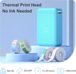 NIIMBOT D110 THERMAL Label PRINTER BLUE