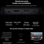 Xiaomi TV Box S (2nd Gen) 4K Ultra HD Streaming Media Player, Google TV Box with 2GB RAM 8GB ROM, 2.4G/5G Dual WiFi, Bluetooth 5.2 & Dolby Atmos & DTS-HD, Dolby Vision, HDR10+