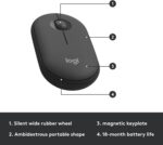 Logitech MK470 Slim Wireless Keyboard and Mouse Combo - Modern Compact Layout, Ultra Quiet, 2.4 GHz USB Receiver, Plug n' Play Connectivity, Compatible with Windows - Graphite