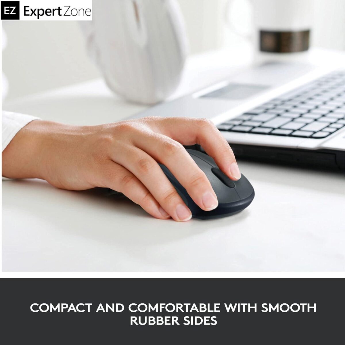 M235 is the compact mouse that’s great for working at home or on the go. It’s sized perfectly for most surfaces, limited workspaces, as well as users with smaller hands (and even kids).