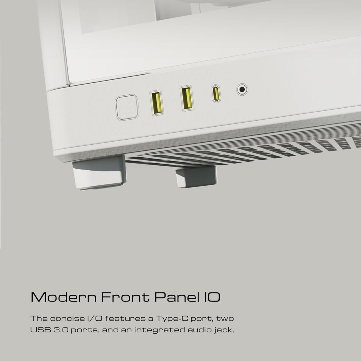 NESO WW RGB Gaming Case WHITE GAMDIAS NESO P1 WW RGB Dual-Chamber Tempered Glass Gaming PC Case , Partition Plate Cooling Technology, RGB Lighting, LED Control Button, Dust Filter , MODULAR ORIENTATION , TWO-WAY ORIENTATION WITH DUAL CHAMBER & ONE-TOUCH OPEN - PURE WHITE