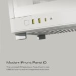 NESO WW RGB Gaming Case WHITE GAMDIAS NESO P1 WW RGB Dual-Chamber Tempered Glass Gaming PC Case , Partition Plate Cooling Technology, RGB Lighting, LED Control Button, Dust Filter , MODULAR ORIENTATION , TWO-WAY ORIENTATION WITH DUAL CHAMBER & ONE-TOUCH OPEN - PURE WHITE