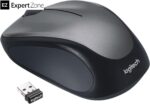 LOGITECH M235 Wireless Optical Mouse  -Smooth optical tracking - USB Receiver - 2.4 GHz wireless connection - DPI (Min/Max): 1000±