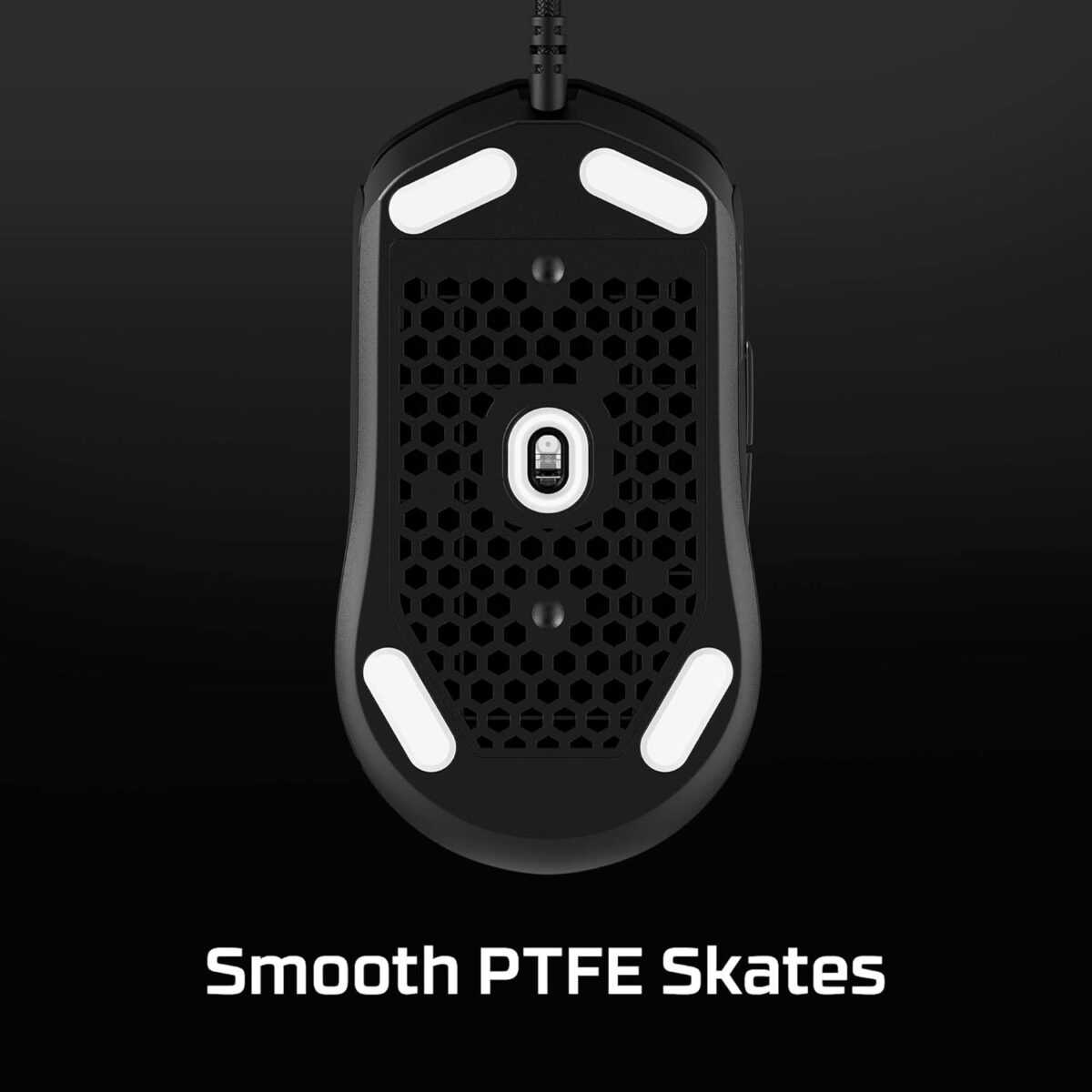 HyperX Pulsefire Haste 2 – Wired Gaming Mouse- Ultra Lightweight, 53g, 8000Hz Polling Rate, Precision Sensor, Hyperflex 2 Cable, Plug and Play – Black