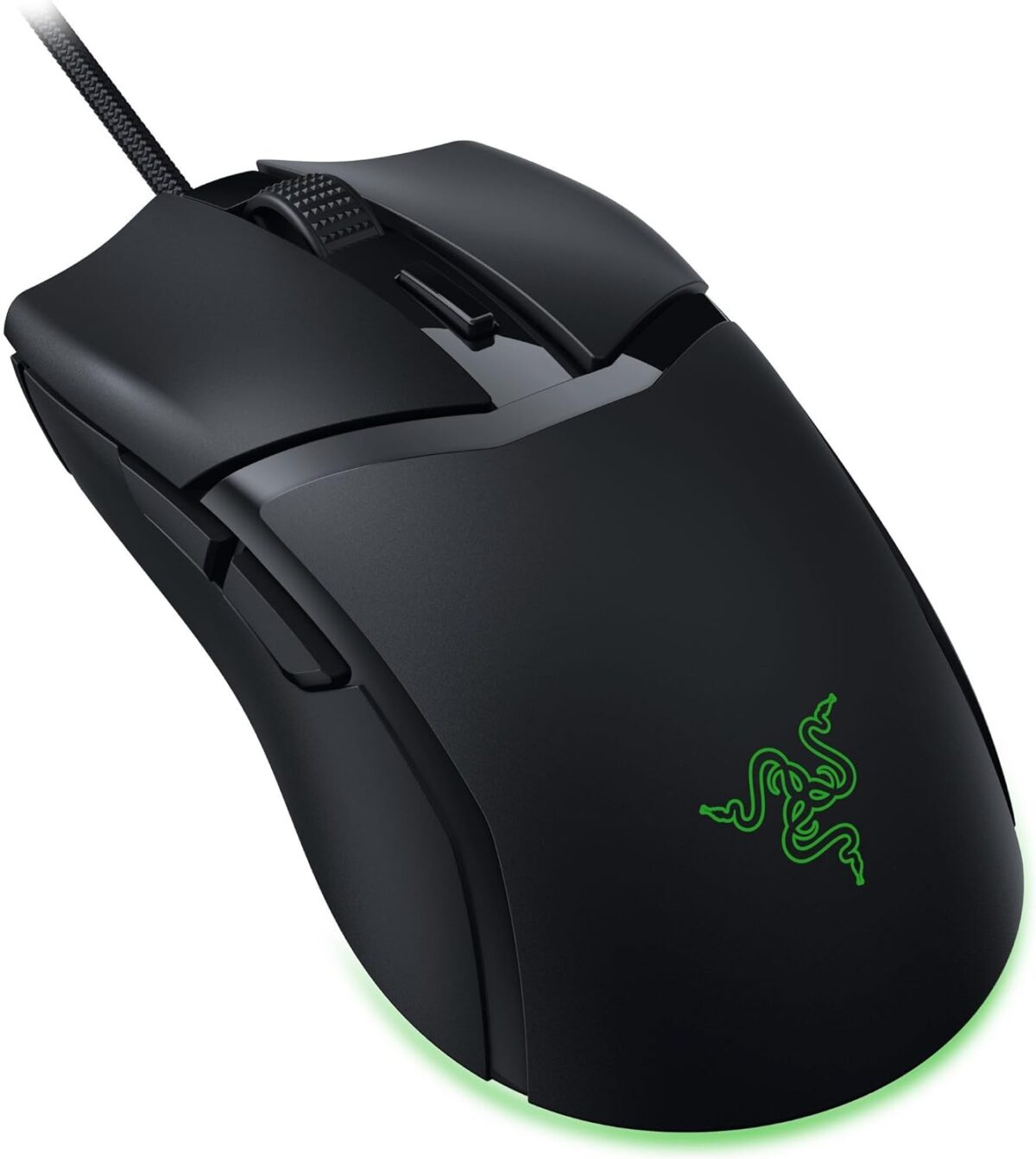 Razer Cobra Wired Gaming Mouse: 58g Lightweight Design - Gen-3 Optical Switches - Chroma RGB Lighting with Underglow - Precise 8500 DPI Optical Sensor - 100% PTFE Mouse Feet - Speedflex Cable - Black