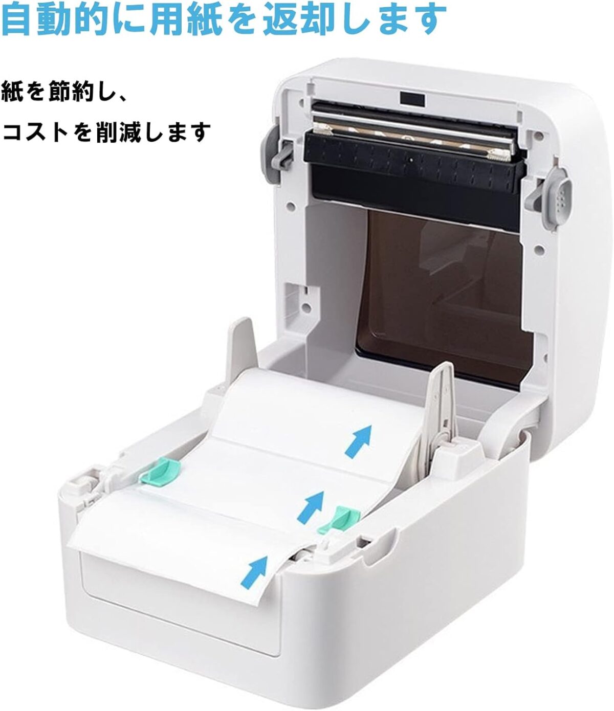 Xprinter XP-420B Direct Thermal Label Printer ; Monochrome printing; Direct thermal ; Maximum Printing Width: 4 Inches .One multi-functional button and one two-color