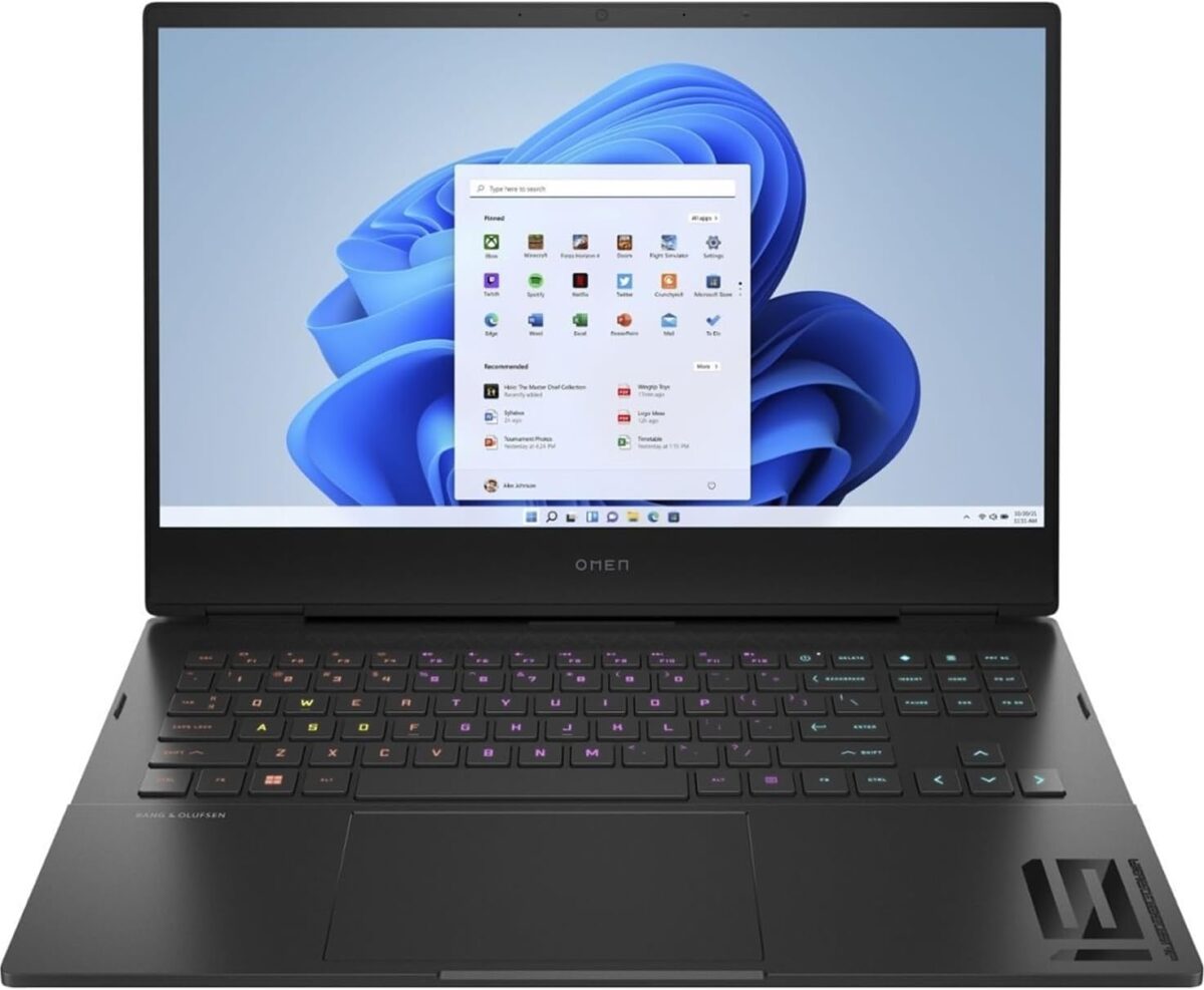 HP OMEN 16 Gaming Laptop, 16.1" QHD(2560 x 1440) 165Hz, 14-Core i9-12900H(Upto 5GHz), RTX 3060, RGB Backlit Keyboard, Ethernet, Thunderbolt 4, WiFi 6, Windows 11 Home, Black(16GB DDR5 RAM | 1TB SSD)