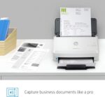 HP ScanJet Pro 3000 s4 Sheet Feed Scanner ; Document scanner ; Max. Paper format A4 ; Scan volume/day (max.): 4,000 pages ; Scan speed (max.): 40.0 ppm