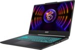MSI Cyborg 15 A13VF-611XJo 15.6" FHD 144Hz Gaming Laptop - 13th Gen Intel Core i7-13620H 10-Core up to 4.90 GHz CPU, 16GB DDR5 RAM, 512GB NVMe SSD, GeForce RTX 4060 8GB GDDR6, Wi-Fi 6 Gig+ Bluetooth 5.2, DOS-