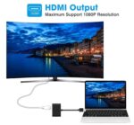 USB 3.0 HDMI  VGA CONVERTER ADAPTOR USB 3.0 to HDMI & VGA, 2 in 1 Adapter USB 3.0 to VGA/HDMI Adapter Converter Dual Multi External Display Sync Output 4K HD 1080P Support Windows 7 8 10 ONLY for Windows