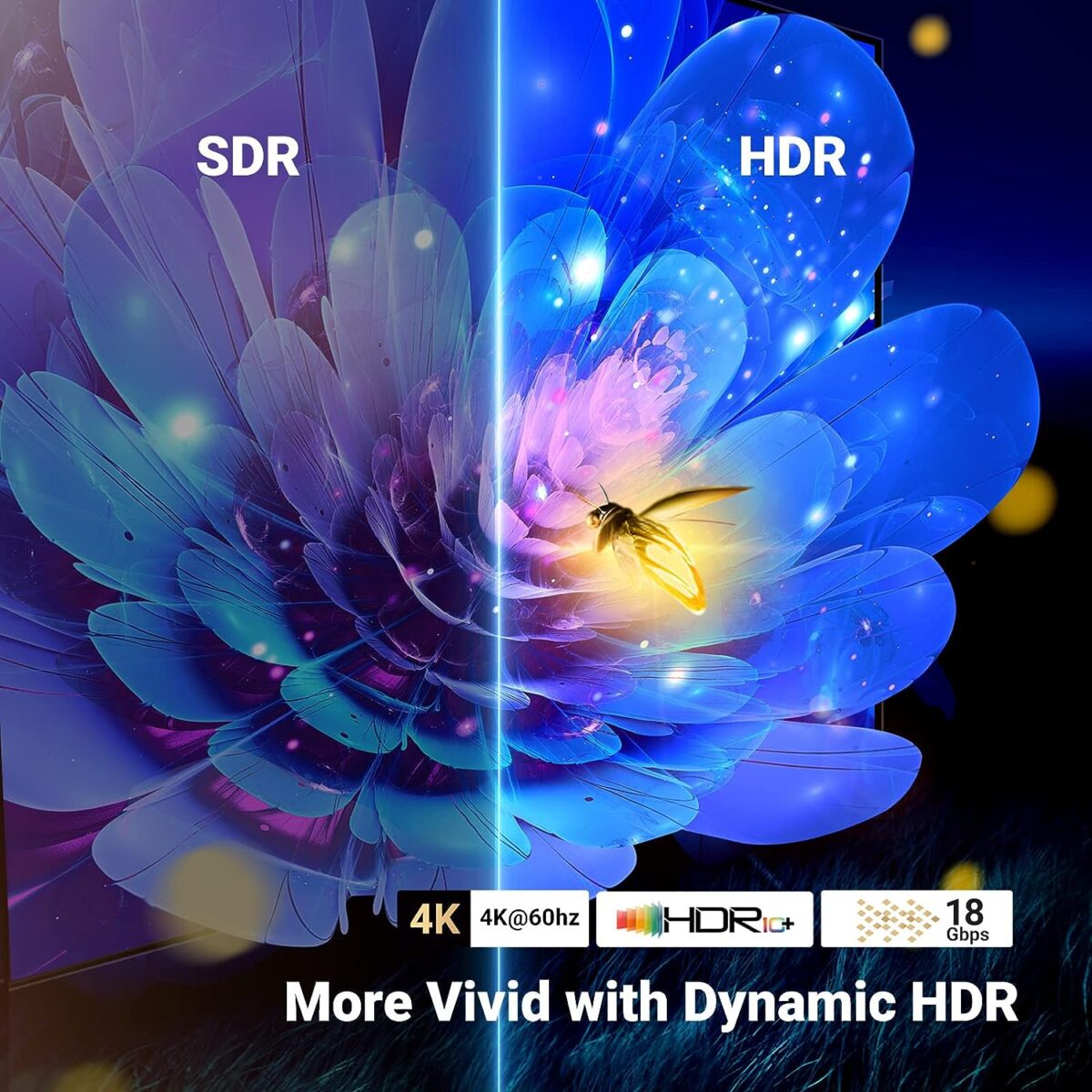 UGREEN HDMI BI-DIRECTIONAL SWITCH 2 PORTS 4K 60HZ