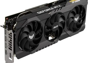 Gaming GeForce RTX 3060 Ti OC ASUS TUF Gaming GeForce RTX™ 3060 Ti OC Edition 8GB GDDR6 buffed-up design with chart-topping thermal performance USED NO BOX