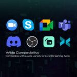 GAMDIAS IRIS M1 Streaming Webcam, Full HD 1080p 60FPS, Premium No Distortion Lens, Adjustable Ring Light, Accurate Auto Focus,BUILD-IN MIC, Works with OBS/StreamLabs/X Split for Twitch, Facebook, YouTube Streamer