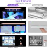 iPad Pencil 2nd Generation with Magnetic Wireless Charging, Apple Pencil 2nd Generation, Smart Pen Compatible with iPad Pro 11 in 1/2/3/4, iPad Pro 12.9 in 3/4/5/6, iPad Air 4/5, iPad Mini 6, Pink