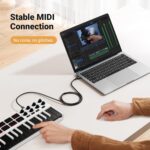 UGREEN 10350 USB Printer Cable - USB A to 2.0 USB B 1.5M High-Speed Printer Cord Compatible with Hp, Canon, , Samsung, Dell, Epson, Lexmark, Xerox, Piano