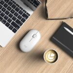 LOGITECH PEBBLE M350 SLIM SILENT WIRELESS WHITE MOUSE - Image 2