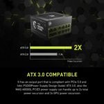 MSI MAG A850GL PCIE 5 & ATX 3.0 Gaming Power Supply - Full Modular - 80 Plus Gold Certified 850W - Compact Size - ATX PSU