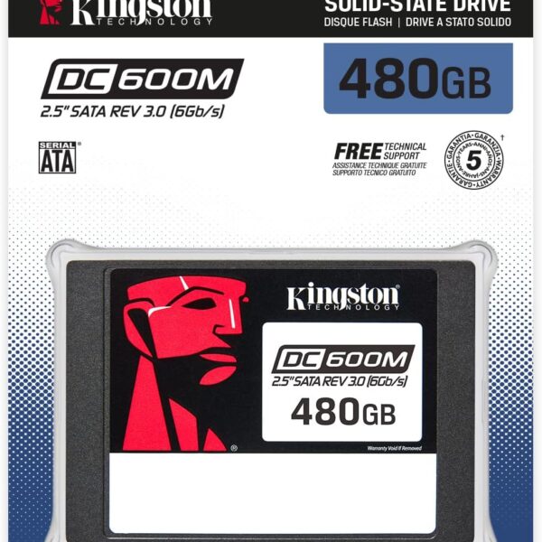Kingston SEDC600M/480G 480g Dc600m Mixed-use 2.5 Int Enterprise Sata Ssd