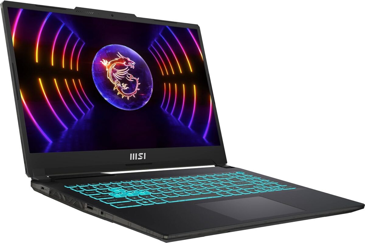MSI Cyborg 15 A13VF-611XJo 15.6" FHD 144Hz Gaming Laptop - 13th Gen Intel Core i7-13620H 10-Core up to 4.90 GHz CPU, 16GB DDR5 RAM, 512GB NVMe SSD, GeForce RTX 4060 8GB GDDR6, Wi-Fi 6 Gig+ Bluetooth 5.2, DOS-