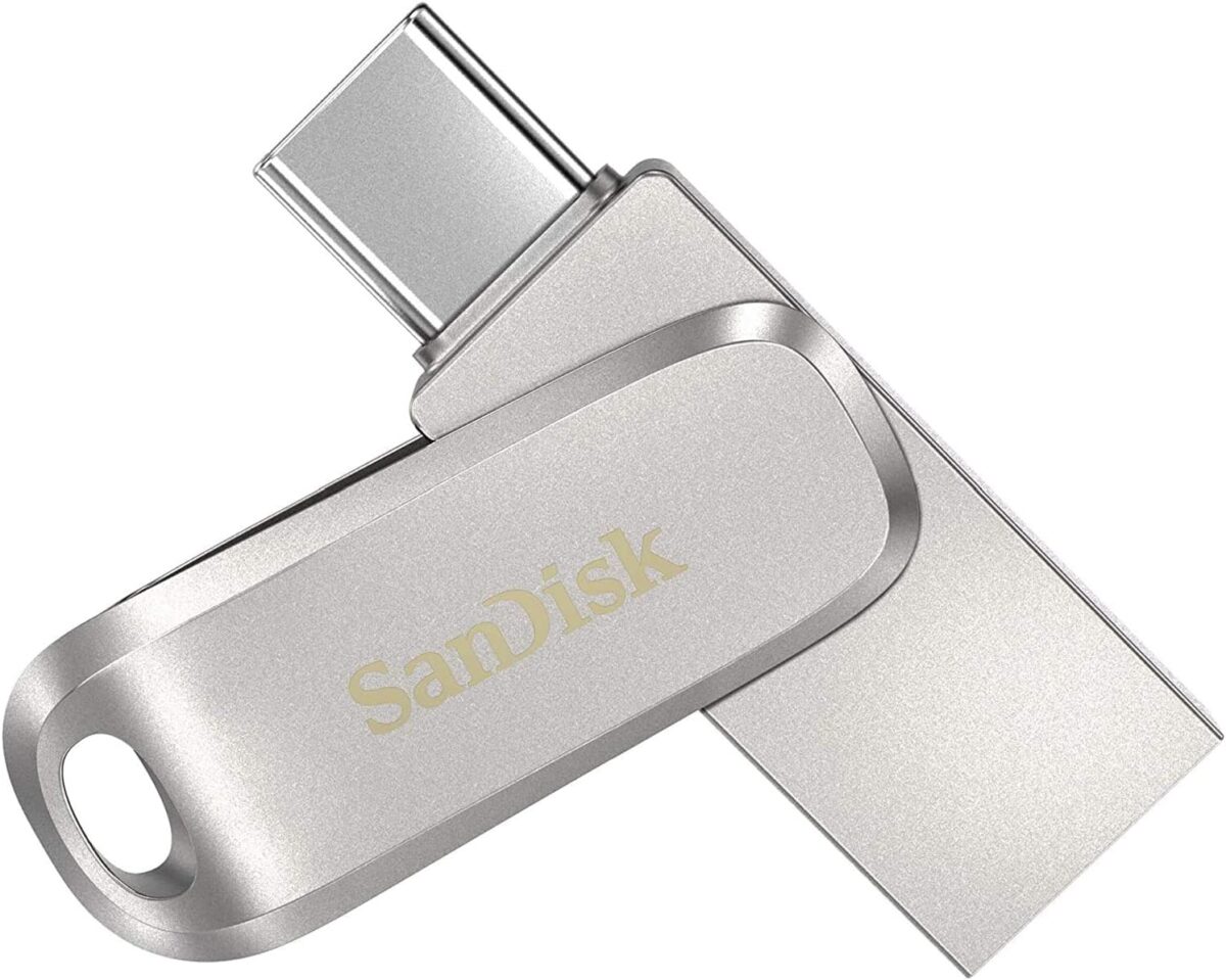 71scdGIWu8L._AC_SL1500_ SanDisk Ultra Dual Drive Luxe USB Type-C 128GB  and USB Type-A connector for Smartphones, Tablets, and Computers – High Speed USB 3.1