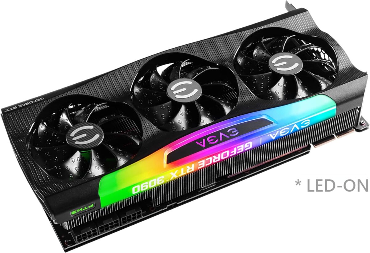 EVGA GeForce RTX 3090 FTW3 Ultra Gaming, 24GB GDDR6X, iCX3 Technology, ARGB LED, Metal Backplate, 24G-P5-3987-KR